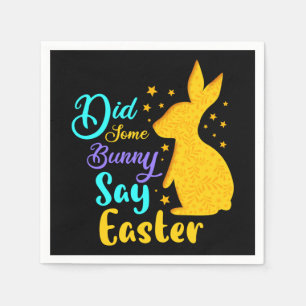 Hat ein paar Sonnenstrahlen zu Ostern gesagt? Serviette