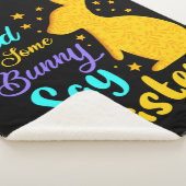 Hat ein paar Sonnenstrahlen zu Ostern gesagt? Sherpadecke (3/4)