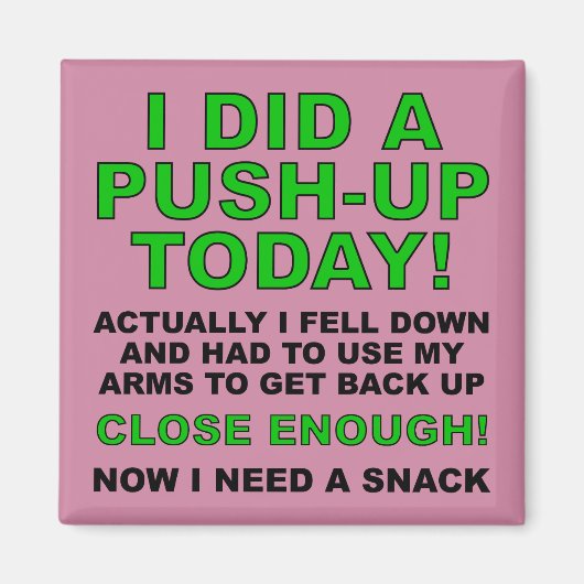 Hat einen hochmütigen, lustigen Kühlschrankmagnet- Magnet (Vorne)