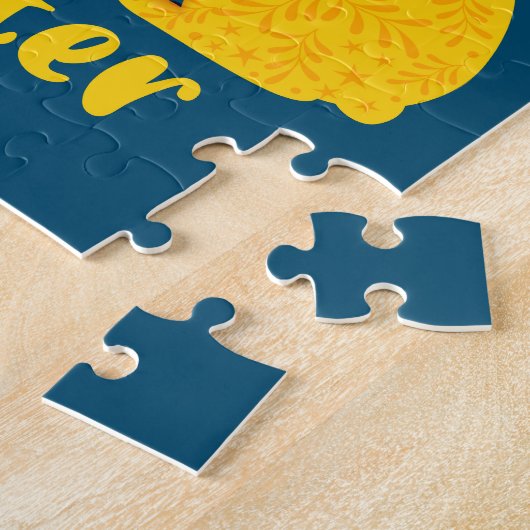 "HAT EINIGE BUNNY SAY EASTER " PUZZLE PERSONALISIE (Seite)