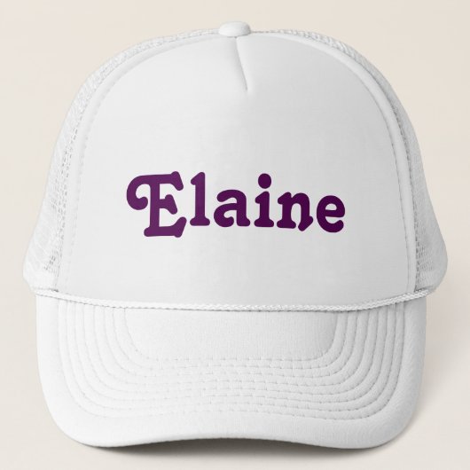 Hat Elaine Truckerkappe (Vorderseite)