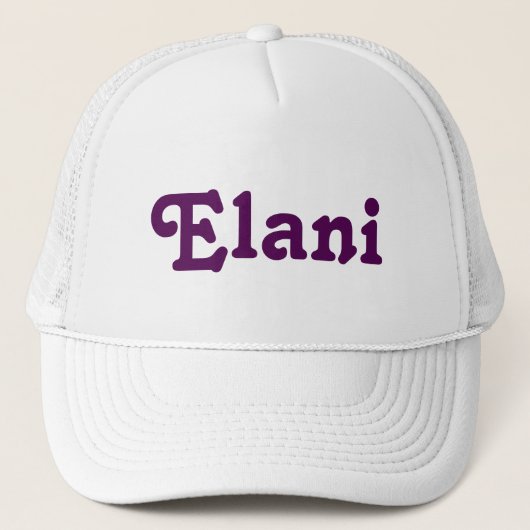 Hat Elani Truckerkappe (Vorderseite)