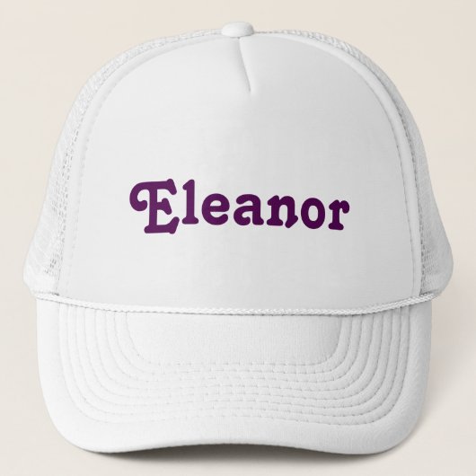 Hat Eleanor Truckerkappe (Vorderseite)