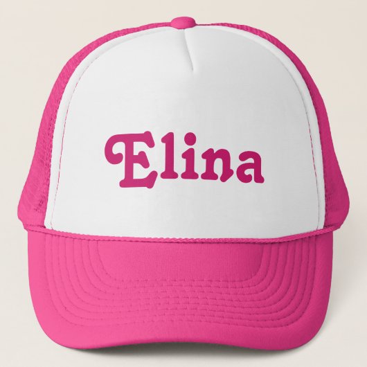 Hat Elina Truckerkappe (Vorderseite)