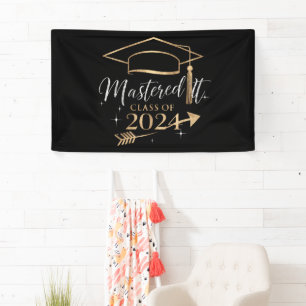 Hat es geschafft Abschlussgeschenke der Klasse 202 Banner