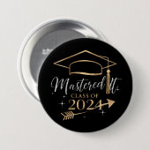 Hat es geschafft Abschlussgeschenke der Klasse 202 Button (Vorne & Hinten)