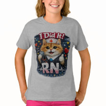 Hat es RN Katze Krankenpflege Abschluss Lustiger K