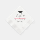 Hat es zerlegt! Papier-Party-Abschluss Serviette (Ecke)