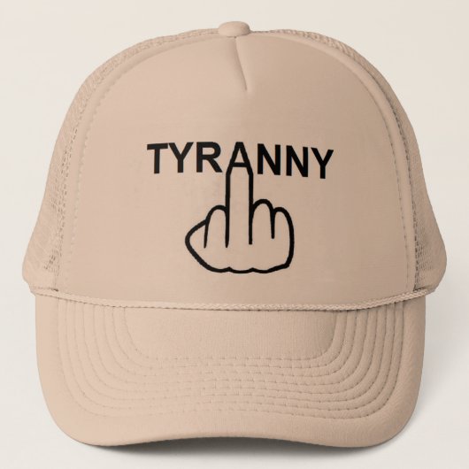Hat Evil Tyranny Truckerkappe (Vorderseite)