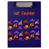 Hat Fashion Klemmbrett (Vorderseite)