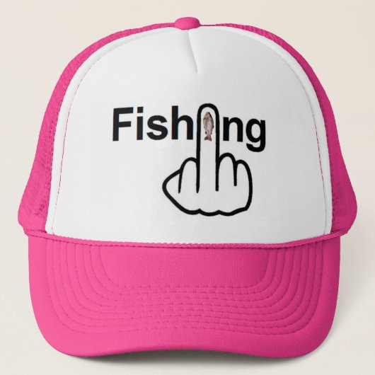 Hat Fishing Dreh Truckerkappe (Vorderseite)