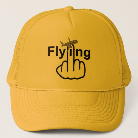 Hat Flying Dreh Truckerkappe (Vorderseite)