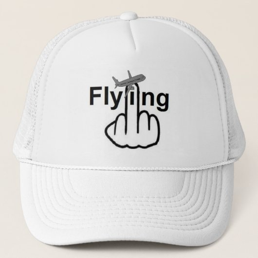 Hat Flying Dreh Truckerkappe (Vorderseite)
