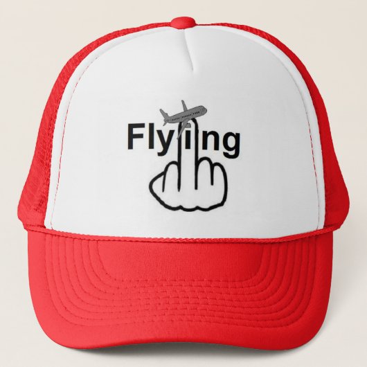 Hat Flying Dreh Truckerkappe (Vorderseite)