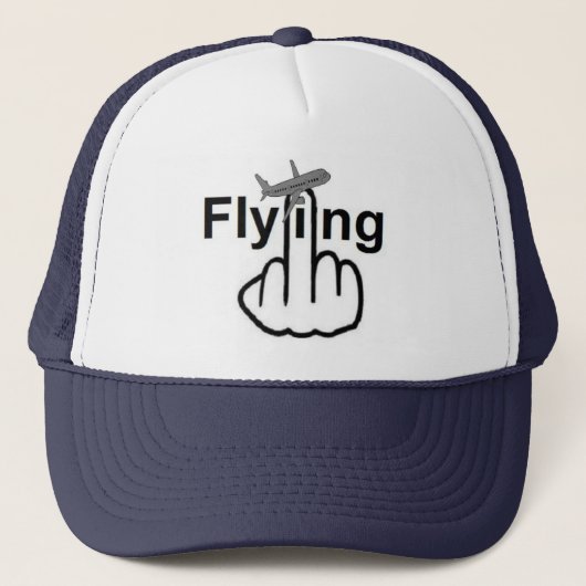 Hat Flying Dreh Truckerkappe (Vorderseite)