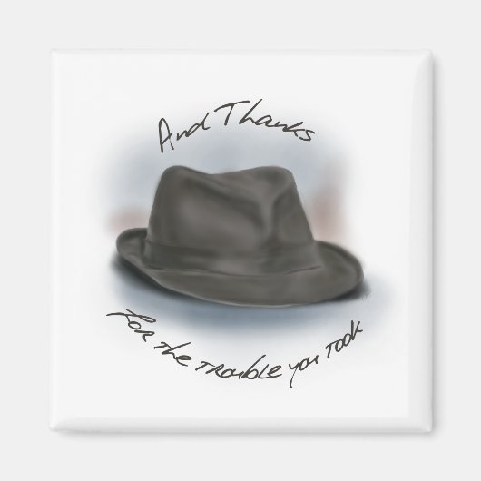 Hat für Leonard 1 Magnet (Vorne)