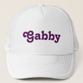 Hat Gabby Truckerkappe (Vorderseite)