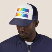 Hat- Gay Theme Template Truckerkappe (Beispiel)