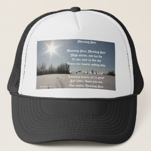 Hat Gedicht Morning Star von Ladee Basset Truckerkappe