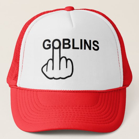 Hat Goblins Dreh Truckerkappe (Vorderseite)