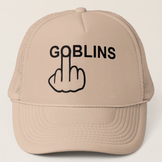 Hat Goblins Dreh Truckerkappe (Vorderseite)