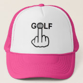 Hat Golf Dreh Truckerkappe (Vorderseite)
