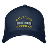 Hat Gulf War Veteran Bestickte Baseballkappe (Vorderseite)