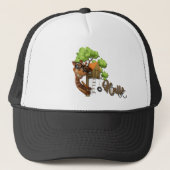 Hat Hallo Truckerkappe (Vorderseite)