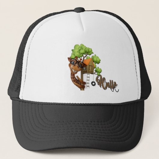 Hat Hallo Truckerkappe (Vorderseite)