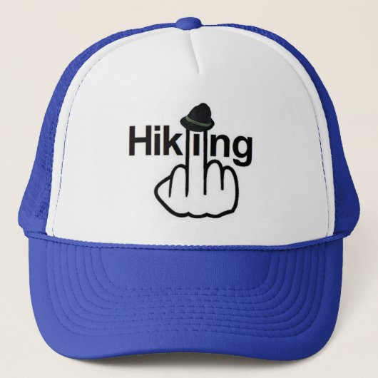 Hat Hiking Dreh Truckerkappe (Vorderseite)