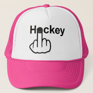 Hat Hockey Gedreht Truckerkappe
