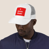 Hat I Liebe Red Truckerkappe (Beispiel)