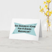 Hat jemand einen Hörer gefordert? Karte (Gelbe Blume)