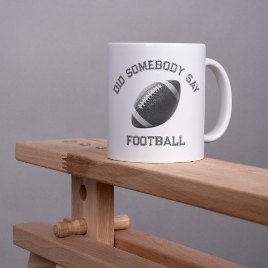 Hat jemand Football gesagt? Kaffeetasse