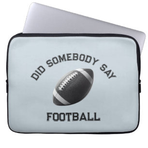 Hat jemand Football gesagt? Laptopschutzhülle