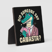 Hat jemand gesagt Canasta Fotoplatte (Vorderseite)