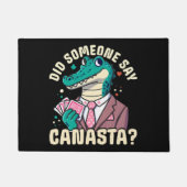 Hat jemand gesagt Canasta Fußmatte (Vorderseite)