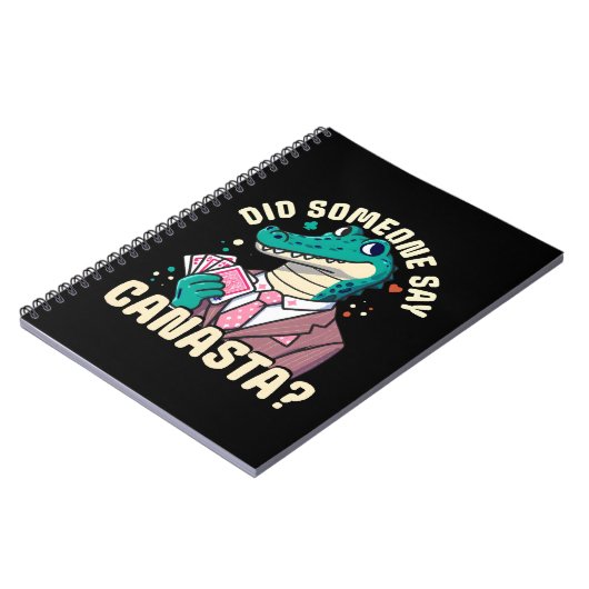 Hat jemand gesagt Canasta Notizblock (Linke Seite)