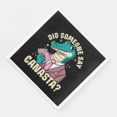 Hat jemand gesagt Canasta Serviette (Ecke)