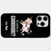Hat jemand gesagt, Carnivore Funny Meat Lover Case-Mate iPhone Hülle (Rückseite (Horizontal))