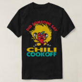Hat jemand gesagt, Chili Cookoff Design Pepper Hea T-Shirt (Design vorne)