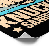 Hat jemand Knuckle Sandwich gesagt? Poster (Ecke)