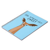 Hat jemand Kuchen gesagt? Notizblock (Linke Seite)