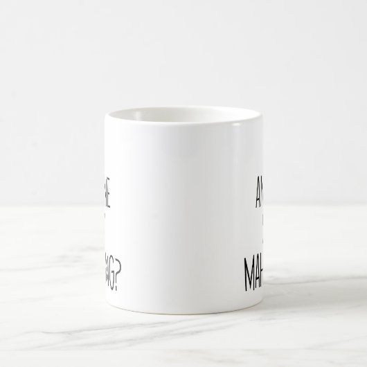 Hat jemand MAHJONG gesagt? | Funny mah-jongg Kaffeetasse (Mittel)