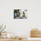 Hat jemand meine Nüsse gesehen? Poster (Küche)