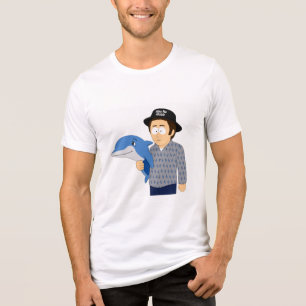 Hat jemand meinen Delfin gesehen? Tri-Blend Shirt