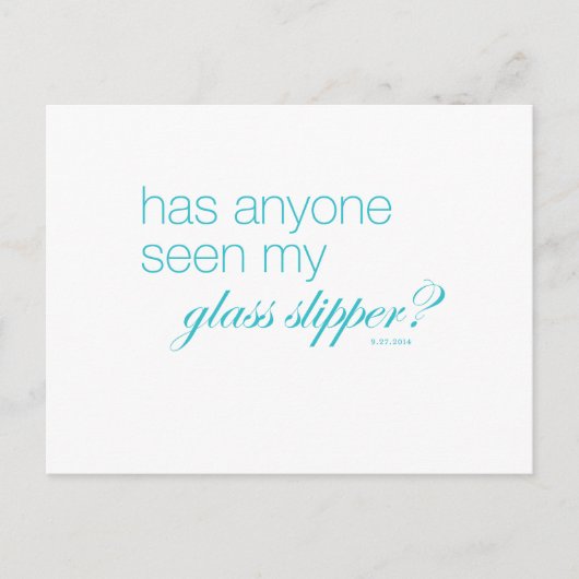 Hat jemand meinen Glasschleifer gesehen? Postkarte (Vorderseite)