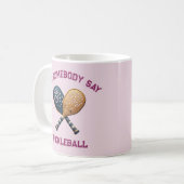 Hat jemand Pickleball gesagt? Kaffeetasse (Vorderseite Links)