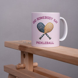 Hat jemand Pickleball gesagt? Kaffeetasse