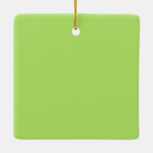 Hat jemand Shenanigans gesagt? St. Patrick's Day Keramikornament (Rückseite)